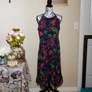 Just Taylor... tropical floral dress